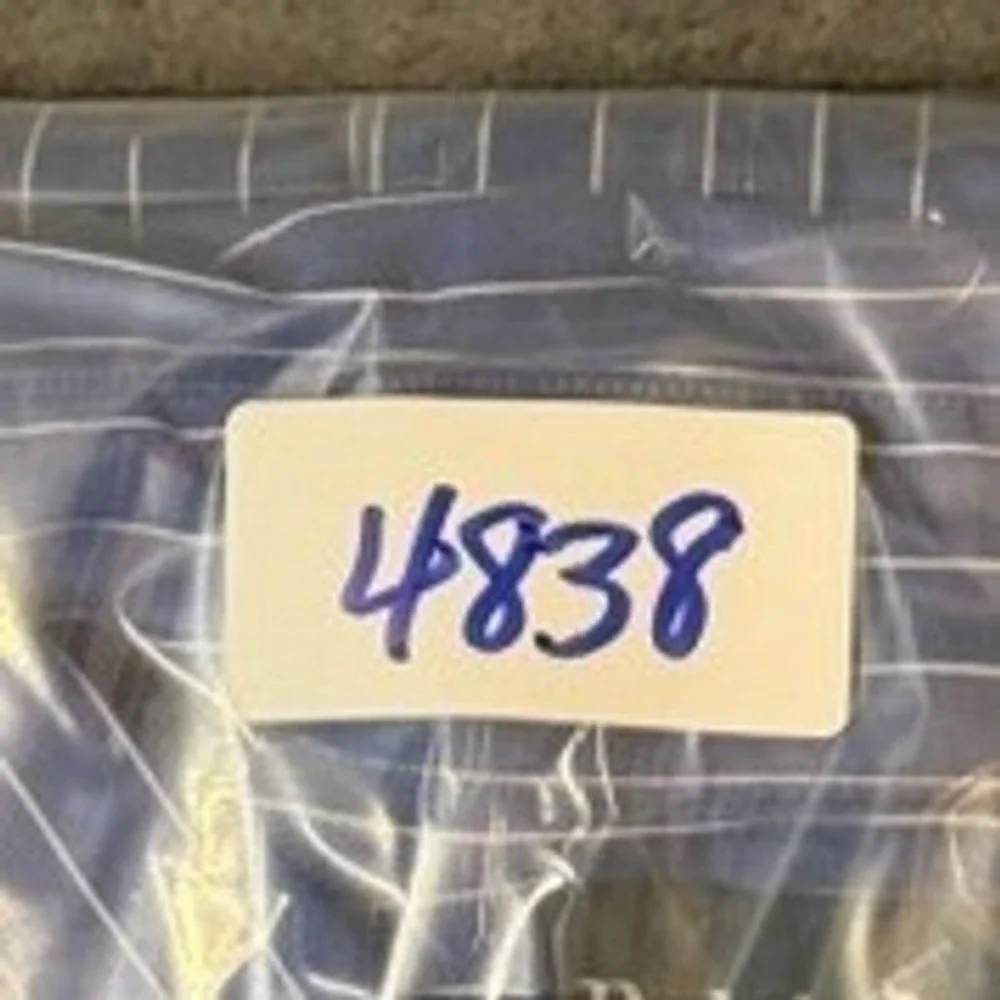 Polo Ralph Lauren Mens Blue Pinstripe Button Down L/S Shirt Classic Fit 17.5/33